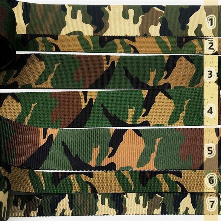 camouflage jacquard